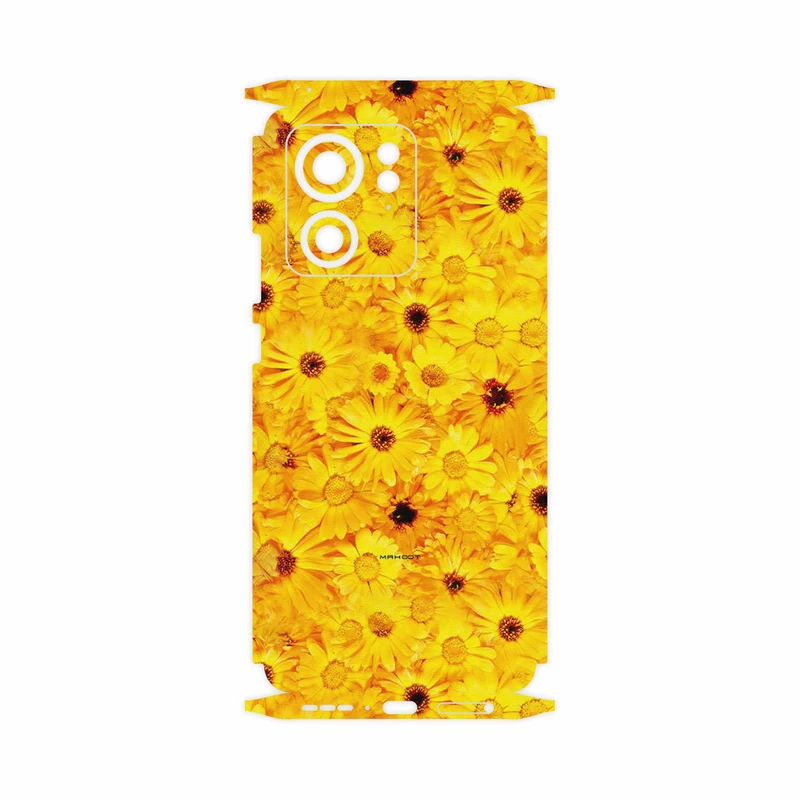 برچسب پوششی ماهوت مدل Yellow_Flower-FullSkin مناسب برای گوشی موبایل موتورولا Edge 40