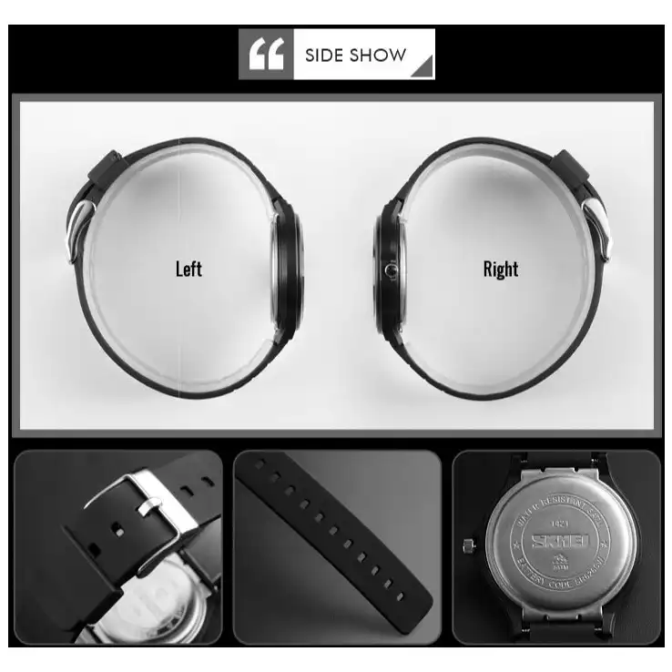 ساعت مچی عقربه ای اسکمی مدل 1421SI