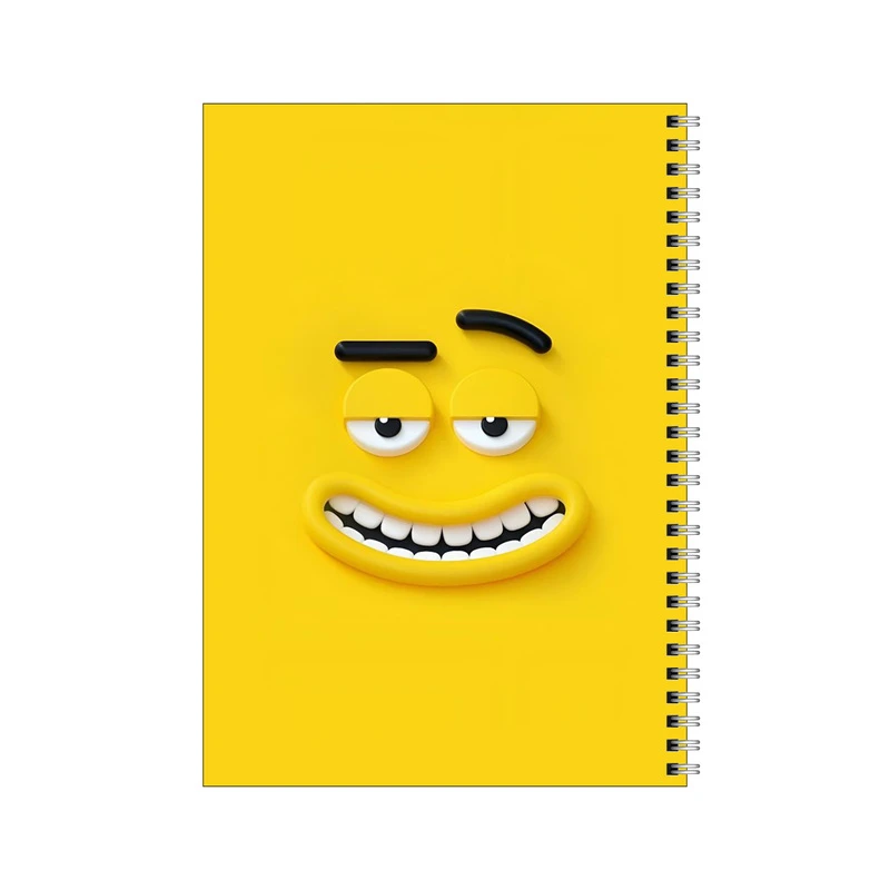 دفتر مشق 80 برگ بامبیلیپ طرح خوش خنده ی مرموز کد 7240940