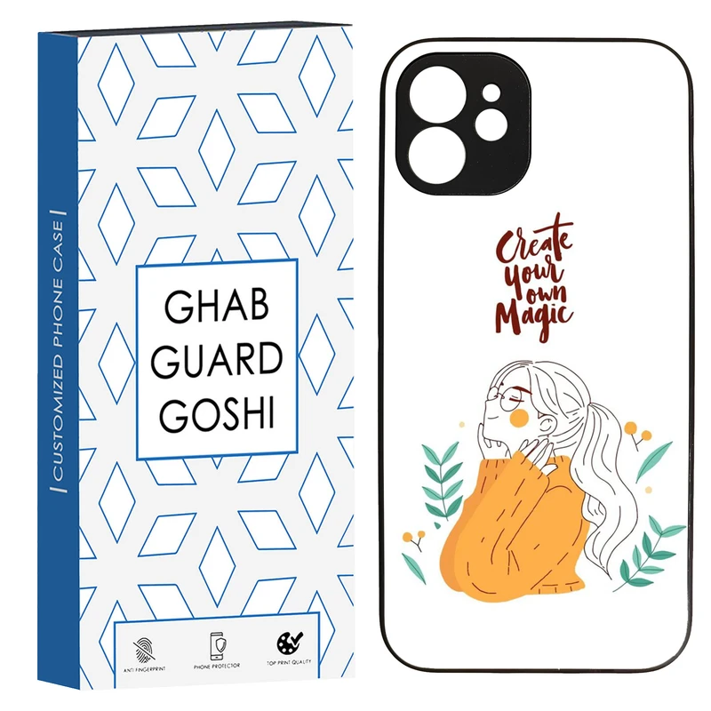 کاور قاب گارد گوشی طرح دخترانه کد TPU-050 مناسب برای گوشی موبایل اپل Iphone 12