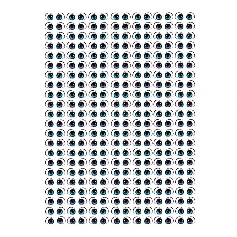  چشم عروسک مدل رزینی 6 میل کد 3 مجموعه 308 عددی