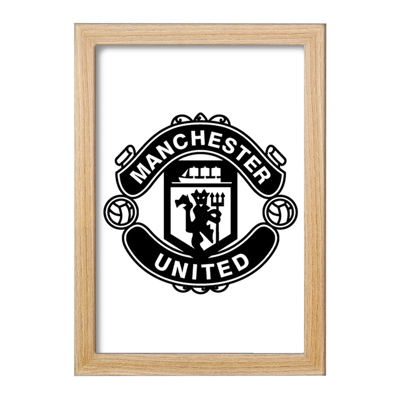 تابلو خندالو مدل باشگاه منچستریونایتد Manchester United  کد 2041