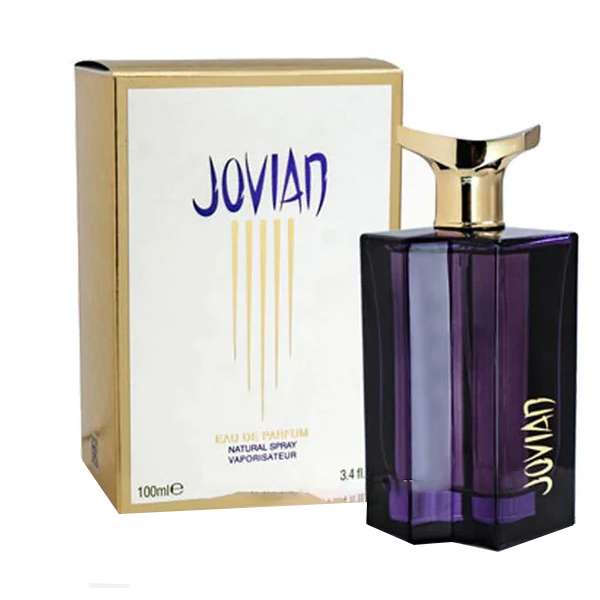 ادو پرفیوم زنانه فراگرنس ورد مدل Jovian حجم 100 میلیلیتر ادو پرفیوم زنانه فراگرنس ورد مدل Jovian حجم 100 میلیلیتر