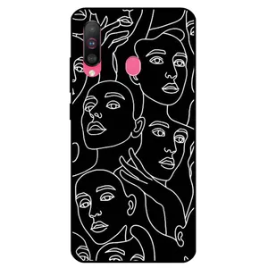 Megafone 7762 Cover Suitable For Samsung Galaxy A60 / M40  Mobile Phone