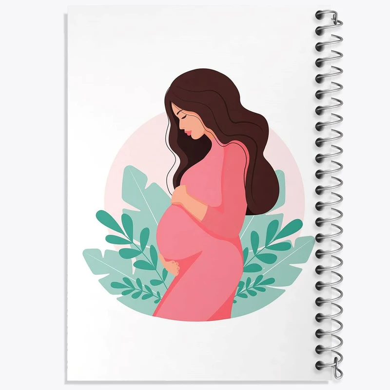 دفتر مشق 50 برگ خندالو مدل بارداری کد 26694