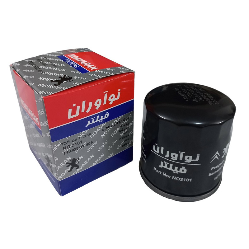 فیلتر هوا خودرو فیلتر  نوآوران مدل NA1103 مناسب برای پژو پارس XU7P به همراه فیلتر روغن