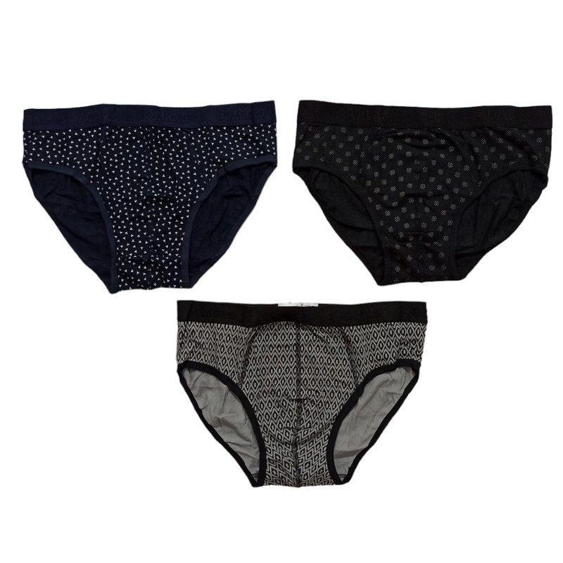 شورت مردانه اوزتاش مدل اسلیپ مدل MIYOZ بسته 3 عددی 