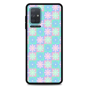 AKAM AMC-WSGA71-FLOWERS-23 Cover For Samsung Galaxy A71