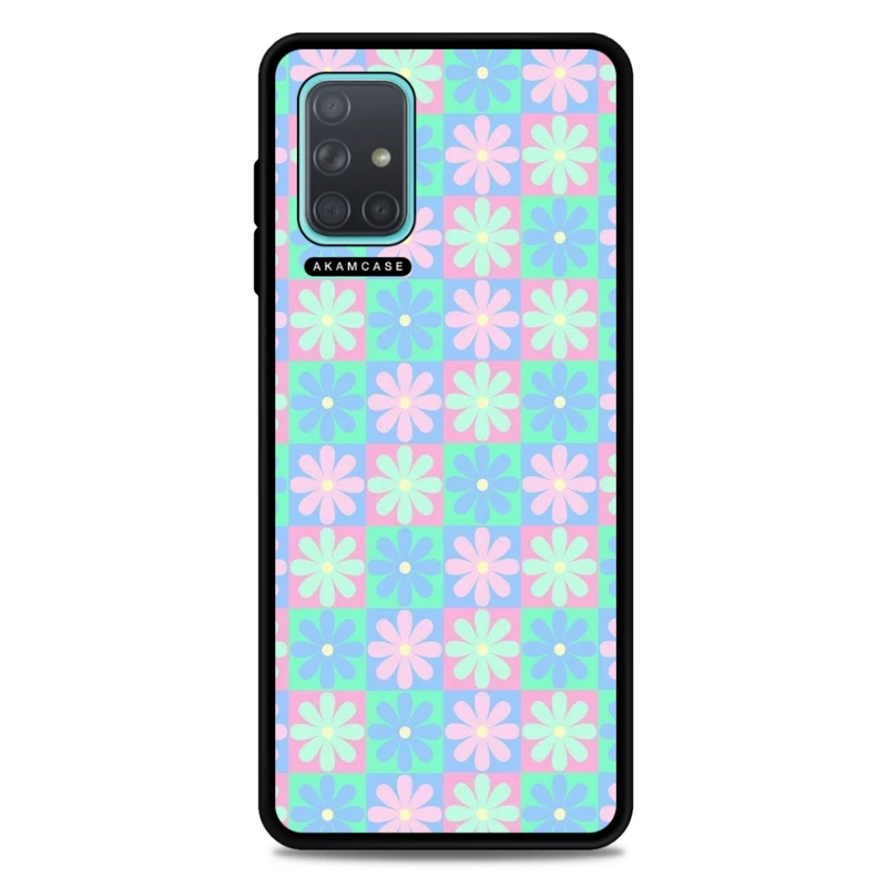 کاور آکام مدل AMC-WSGA71-FLOWERS-23 مناسب برای گوشی موبایل سامسونگ Galaxy A71