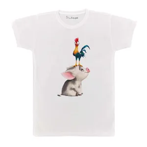 تی شرت بچگانه پرمانه طرح moana کد pmt.2611