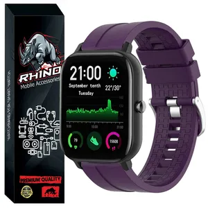 بند راینو مدل Armband مناسب برای ساعت هوشمند امیزفیت Bip S / Bip S Lite / Bip / Bip Lite / Bip U / Bip U Pro / Pop / Pop 2 / Bip 3 / Bip 3 Pro