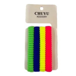 کش مو زنانه مدل حوله ای پیچ بسته 4 عددی