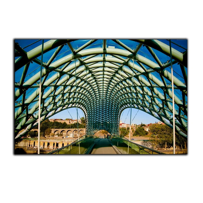 تابلو شاسی بکلیت طرح منظره شهری و معماری مدرن پل مدل SH-S2783