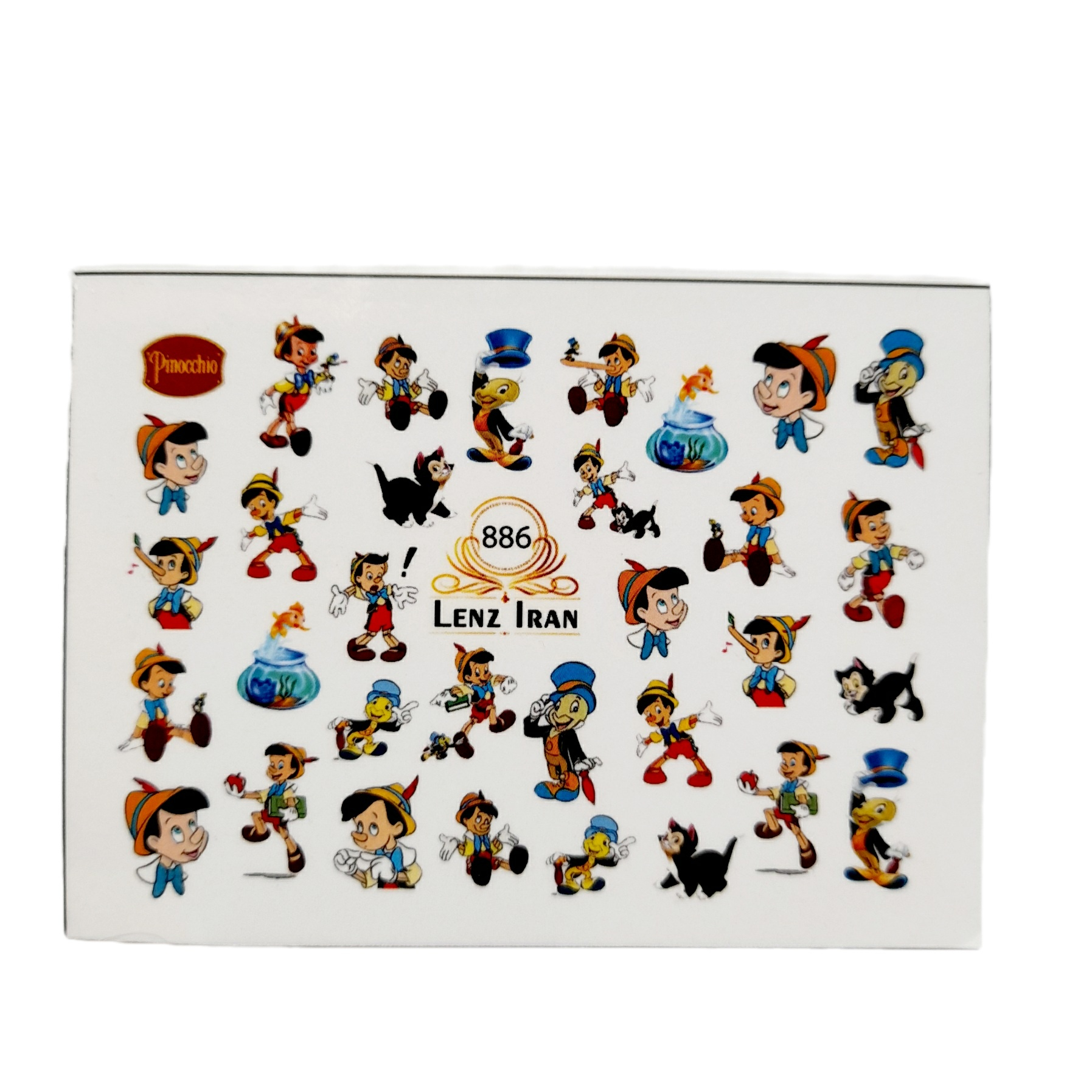 لنز ناخن کد 886