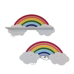 چراغ خواب اتاق کودک مدل رنگین کمان بسته دو عددی