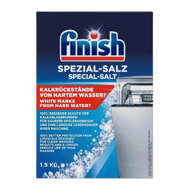 نمک ماشین ظرفشویی فینیش مدل Spezial-Salz وزن 1500 گرم