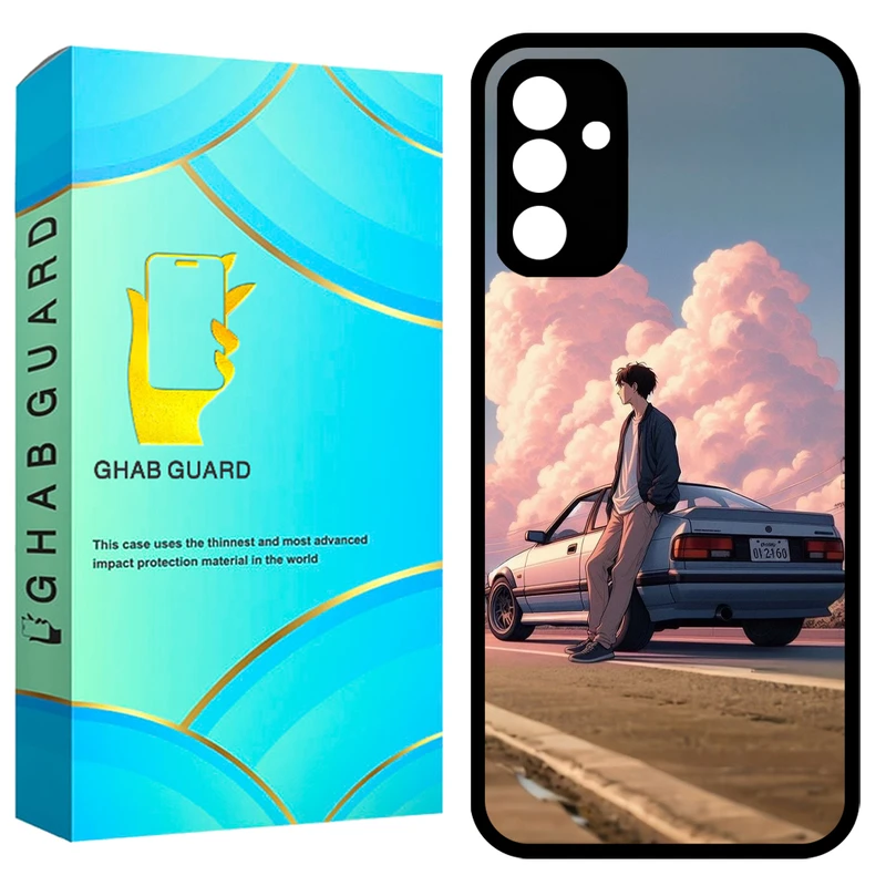 کاور قاب گارد طرح ماشین مدل GCHPA34 مناسب برای گوشی موبایل سامسونگ Galaxy A34 5G