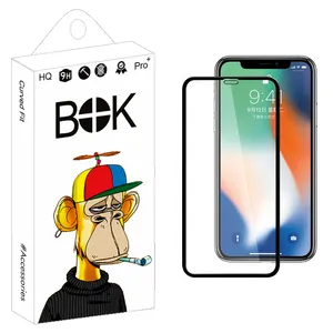 BOK +HD Screen Protector For Apple iphone X