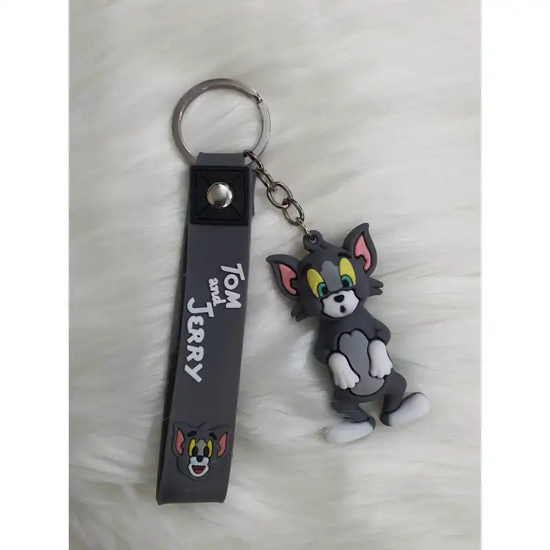 جاکلیدی مدل سیلیکونی طرح گربه تام کد JIMI110