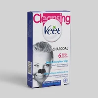 چسب&zwnj; پاک کننده بینی ویت مدل Charcoal بسته 6 عددی
