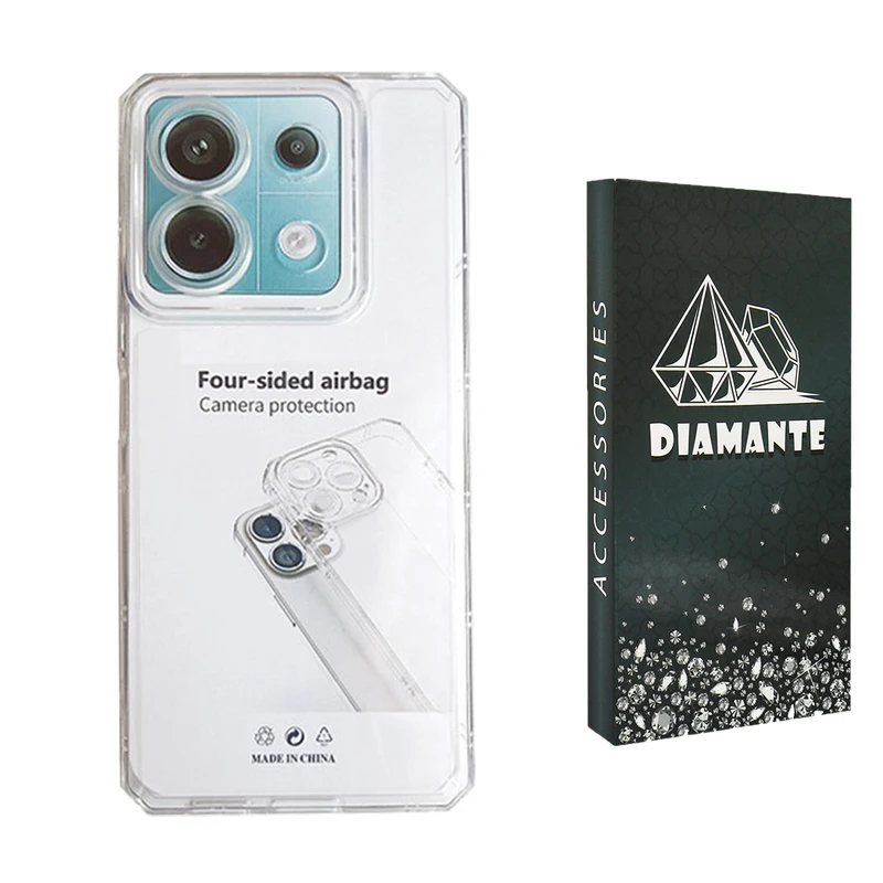 کاور دیامانته مدل Nahid Navy مناسب برای گوشی موبایل شیائومی Poco M6 Pro 4G