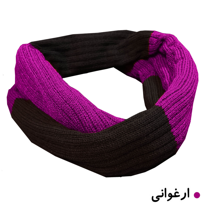 شال گردن بافتنی زنانه مدل رینگی