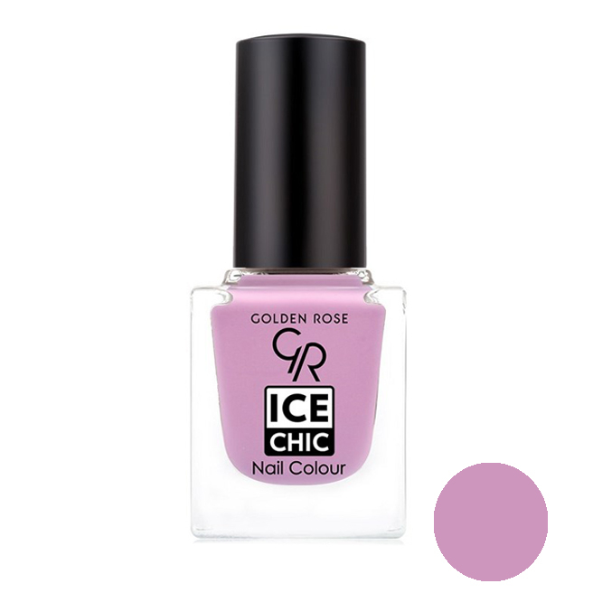 لاک ناخن گلدن رز مدل Ice chic شماره 30