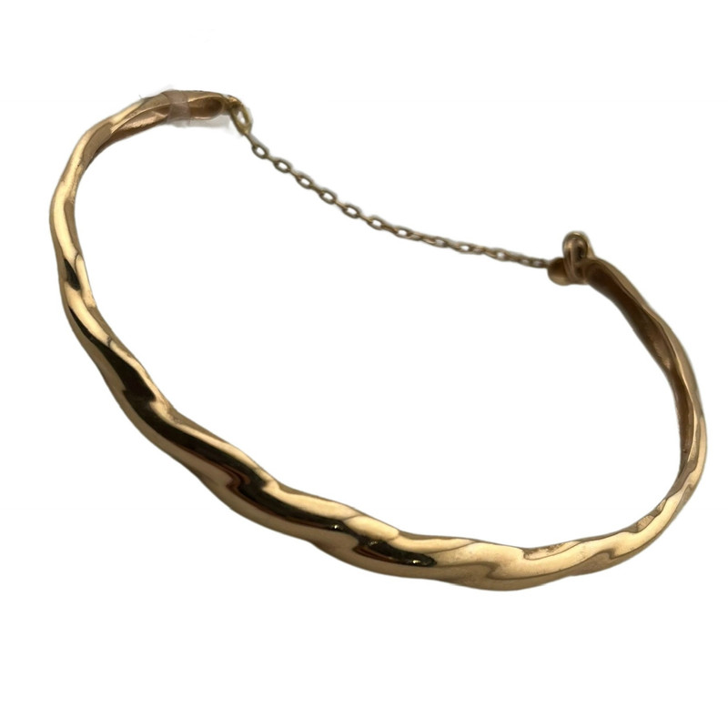 دستبند طلا 18 عیار زنانه رستا گالری مدل F554452