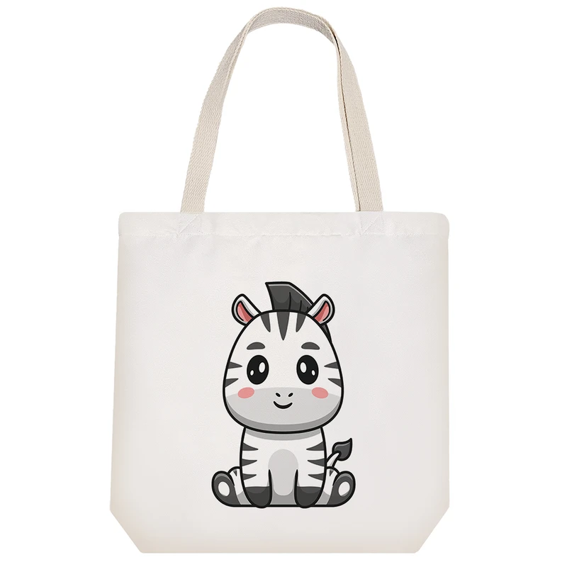 ساک خرید خندالو مدل حیوانات بامزه گورخر کد 3212