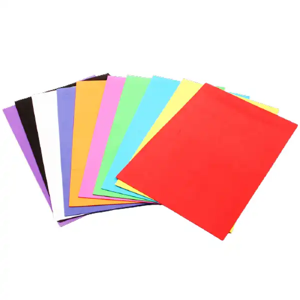 فوم مدل رنگی ساده a4 بسته 10 عددی