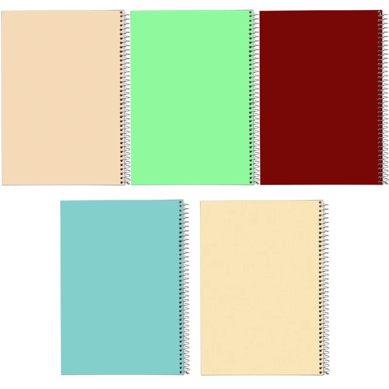 دفتر مشق 50 برگ مدوپد طرح ساده کد BD10080 مجموعه 5 عددی