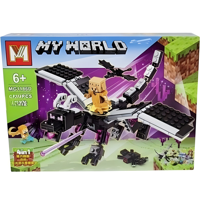 ساختنی 283 تکه مدل ماینکرافت کد MG1186D