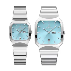 ست ساعت مچی عقربه‌ای کوارتز زنانه و مردانه ریوارد مدل RD611264SLGB