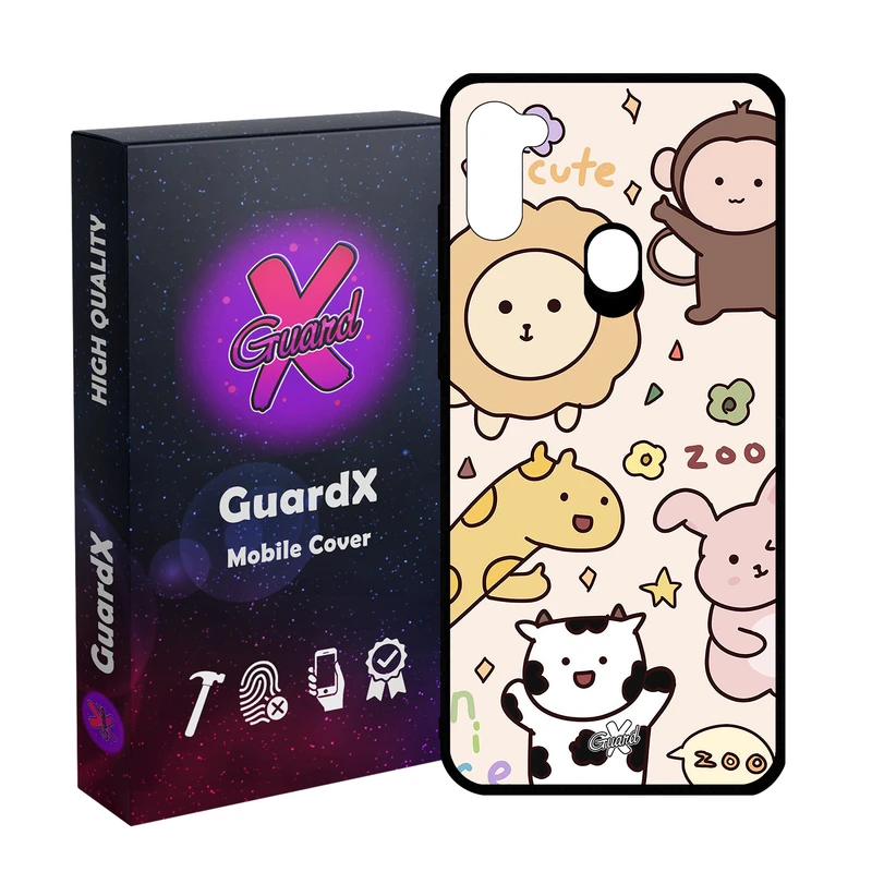 کاور گارد ایکس طرح باغ وحش مدل Glass10564 مناسب برای گوشی موبایل سامسونگ Galaxy A11/M11