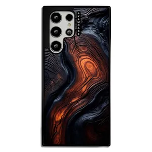 AKAM AMC-WSGS22U-WOOD-4 Cover For Samsung Galaxy S22 Ultra