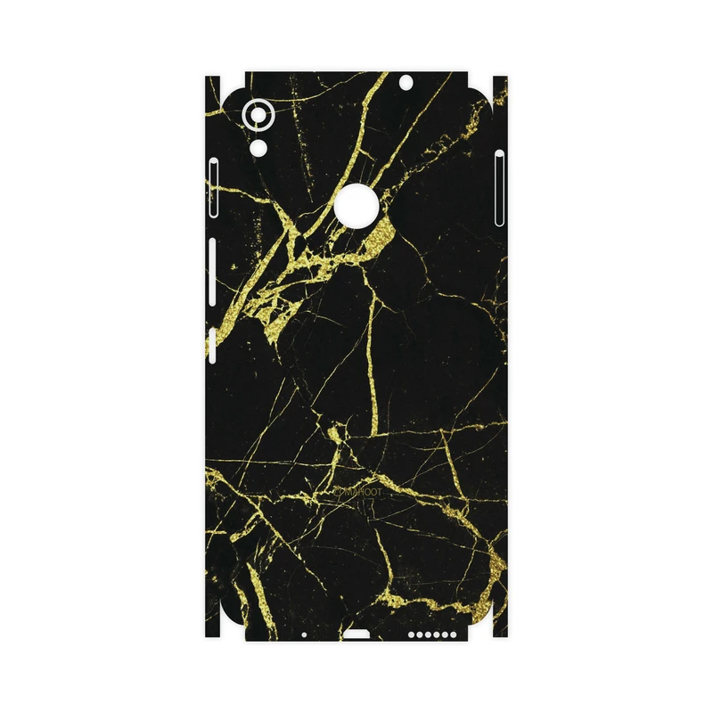 برچسب پوششی ماهوت مدل Graphite-Gold-Marble-FullSkin مناسب برای گوشی موبایل تکنو Camon CX Air