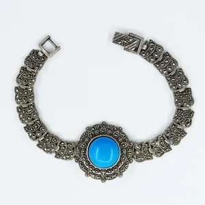 دستبند نقره زنانه سلین کالا مدل فیروزه کد ce-As17