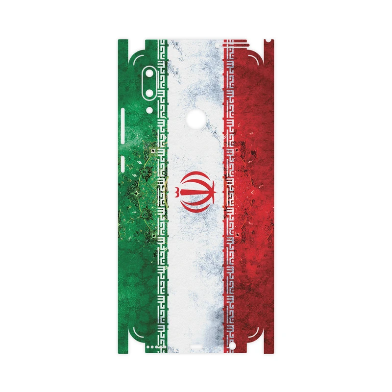 برچسب پوششی ماهوت مدل IRAN-Flag-FullSkin مناسب برای گوشی موبایل هوآوی P Smart 2019