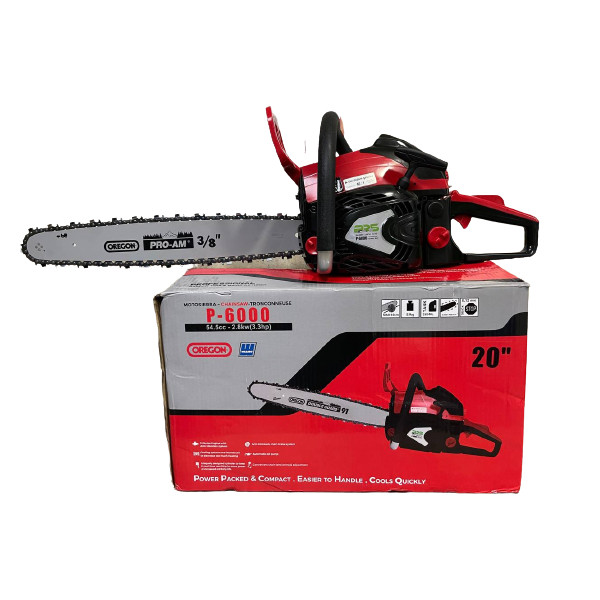 اره زنجیری بنزینی پی آر سی مدل P-6000 اره زنجیری بنزینی پی آر سی مدل P-6000