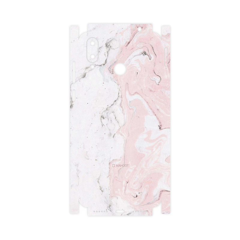 برچسب پوششی ماهوت مدل Blanco-Pink-Marble-FullSkin مناسب برای گوشی موبایل جی پلاس Q10