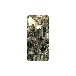 MAHOOT Collage of Skyscraper Cover Sticker for Huawei Y9 Prime 2019