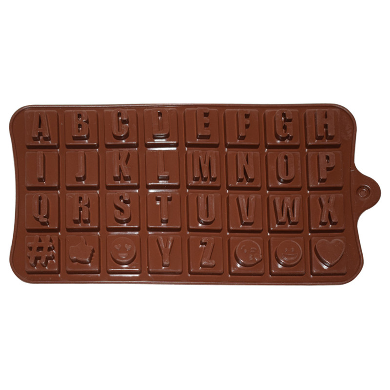 قالب شکلات مدل Alphabets  