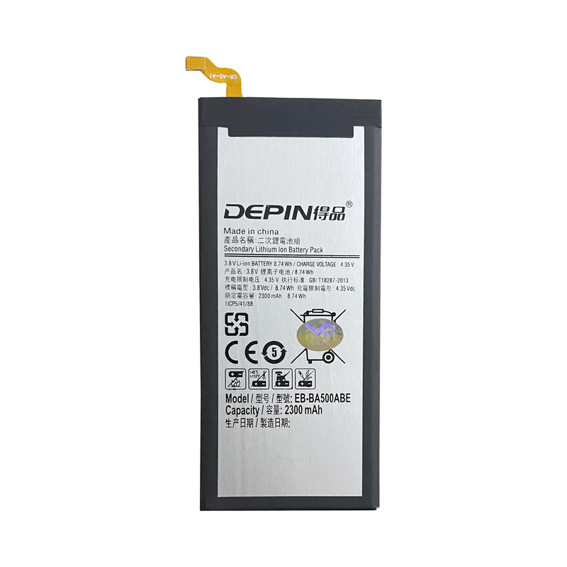 باتری موبایل دپین مدل EB-BA500ABE ظرفیت 2300 میلی آمپر ساعت سازگار با گوشی موبایل سامسونگ Galaxy A5 2015 / A500