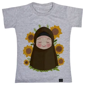 تی شرت آستین کوتاه دخترانه 27 مدل دختر خوب کد V228