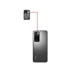 محافظ لنز دوربین مدل PG مناسب برای گوشی موبایل شیائومی REDMI 10