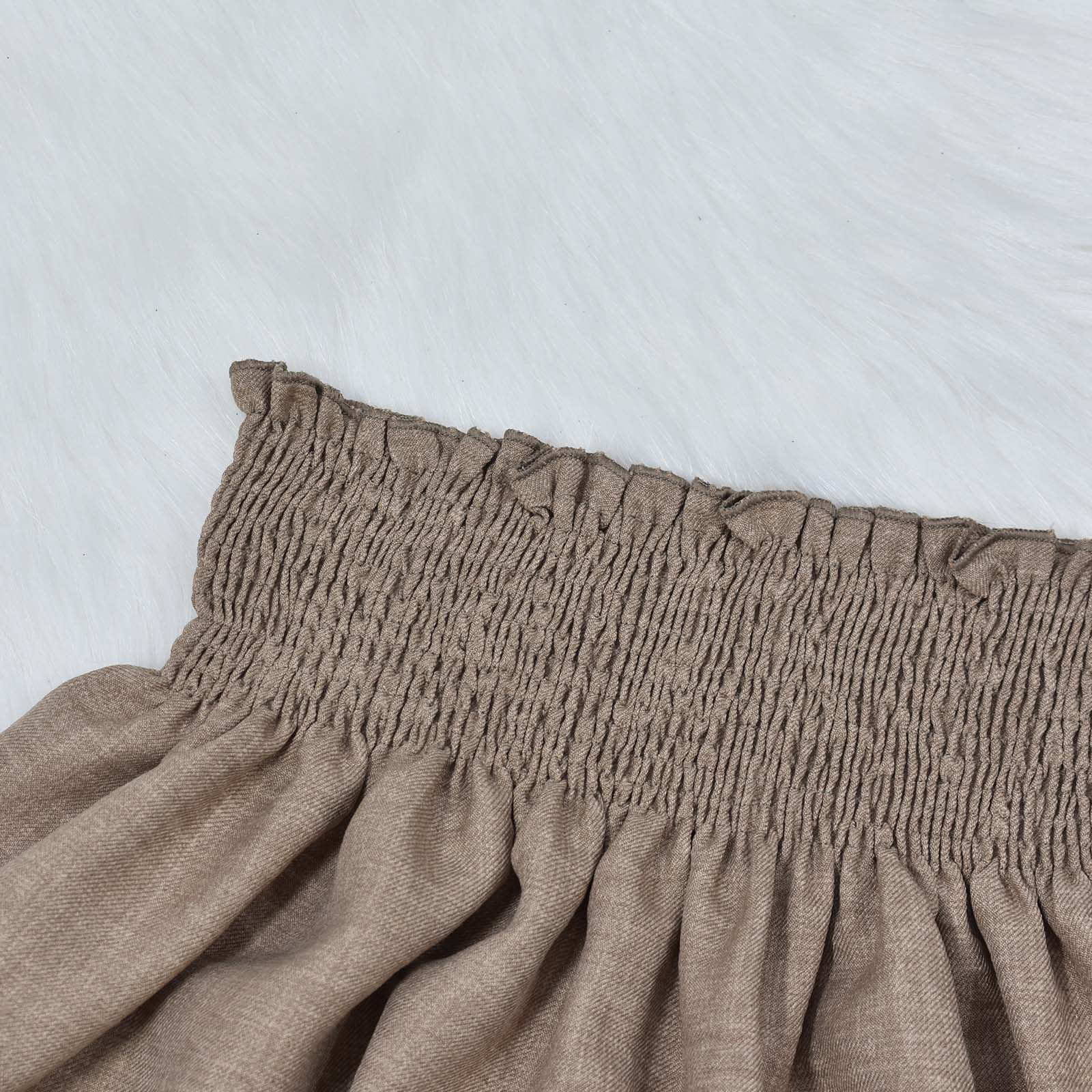 دامن چین‌دار زنانه دل آویز مدل H381 -  - 18