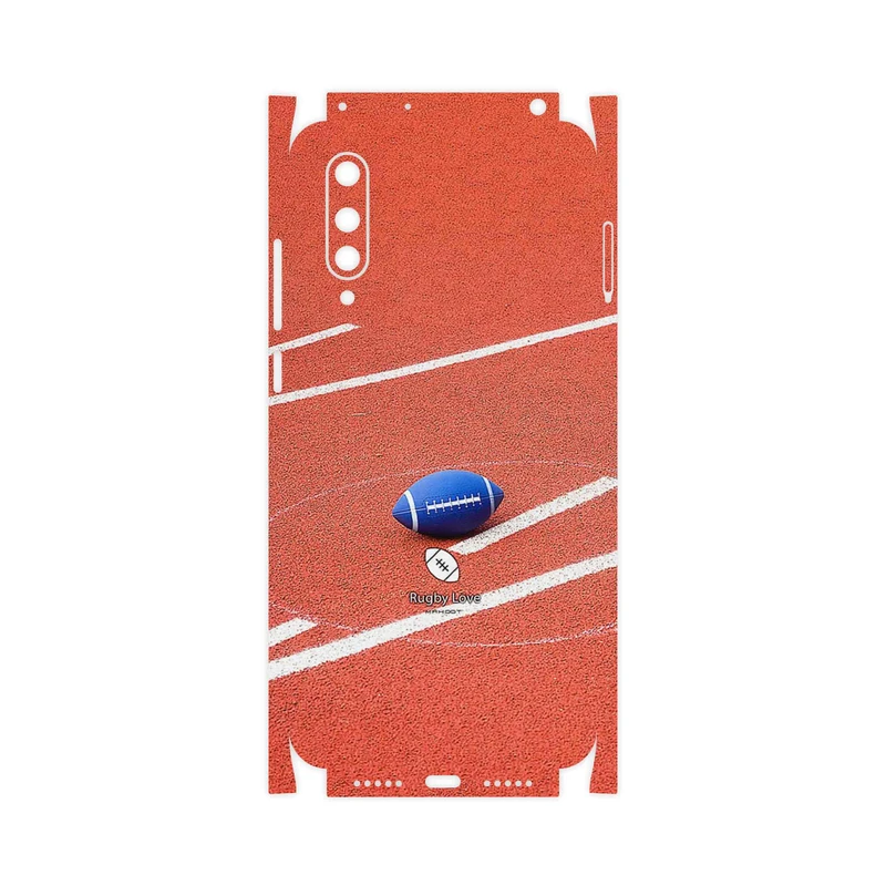 برچسب پوششی ماهوت مدل Rugby football-FullSkin مناسب برای گوشی موبایل شیائومی MI 9 Lite