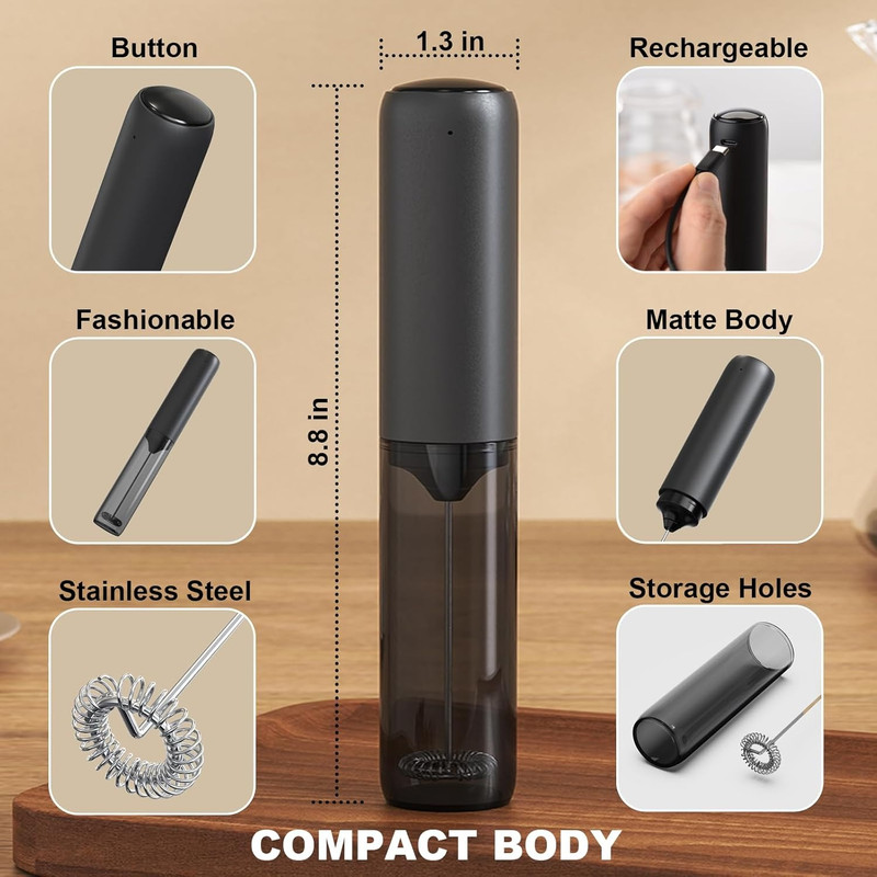 کف ساز شیر مدل شارژری KJBQ-65