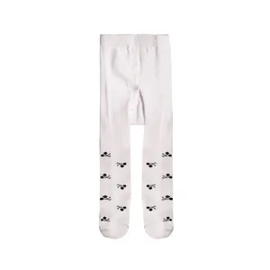 جوراب شلواری نوزادی مدل چهار فصل طرح گل گلی