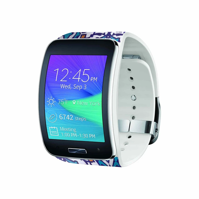 برچسب ماهوت طرح Homa_Tile مناسب برای ساعت هوشمند سامسونگ Galaxy Gear S